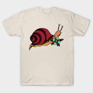 Old School Snail T-Shirt